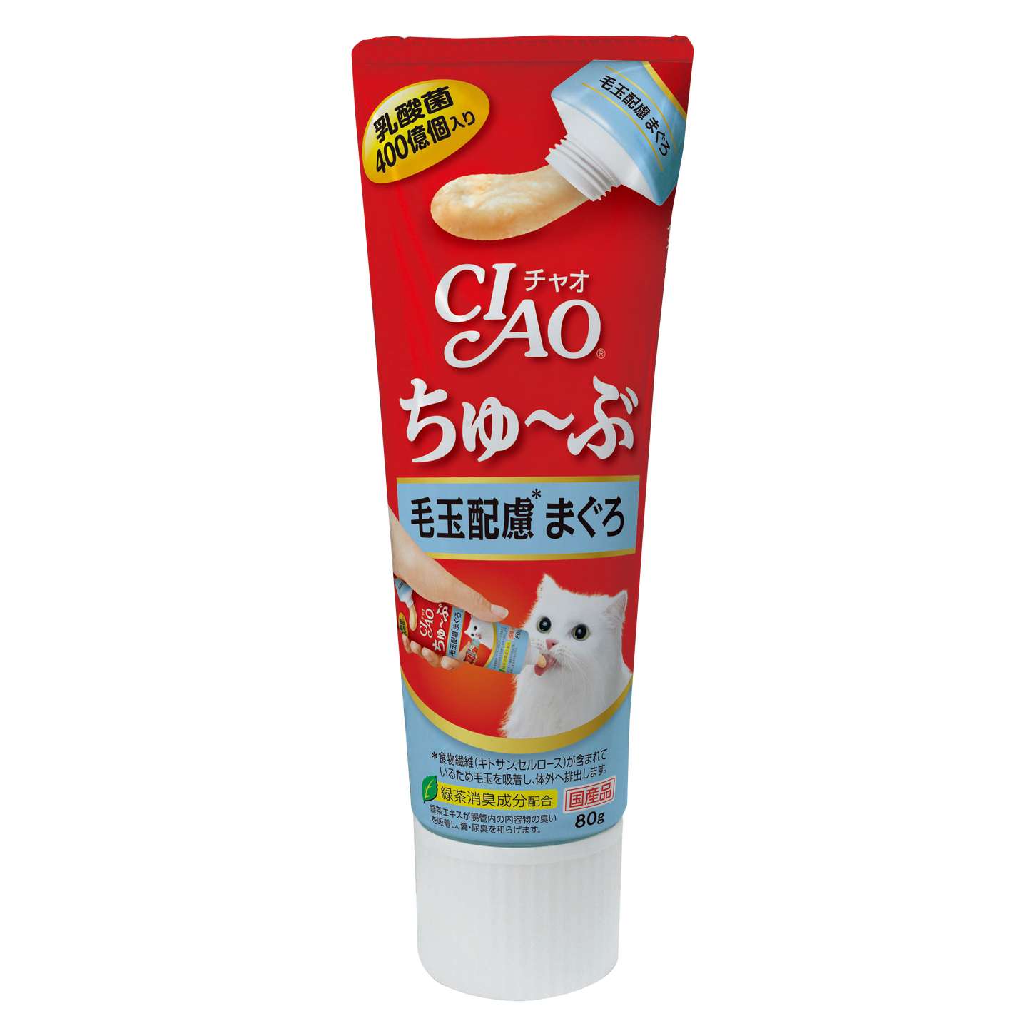 CIAO Churu Tube Tuna with Fiber 80g