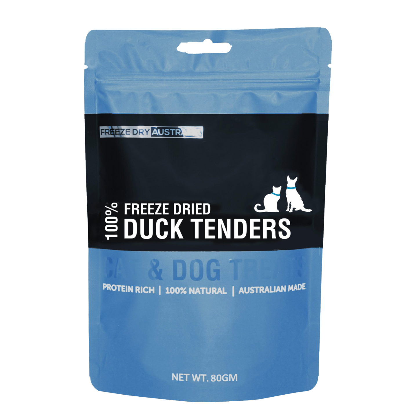 Freeze Dry Australia Duck Tenders Cat & Dog Treats 80g