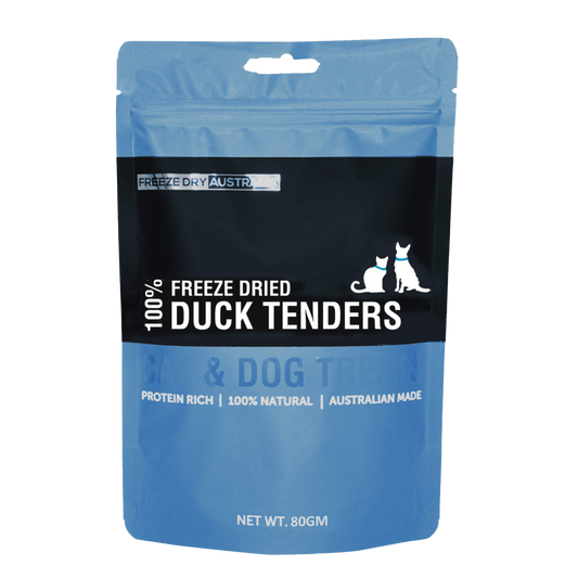 Freeze Dry Australia Duck Tenders Cat & Dog Treats 80g