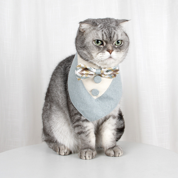 Le Monsieur Cat Bib