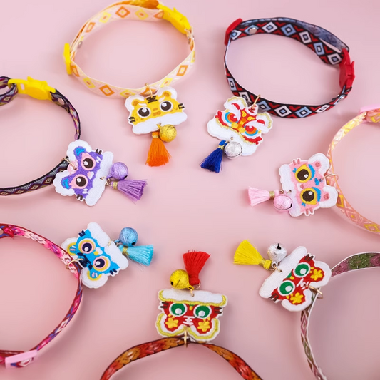 Lucky Lion Cat Collar
