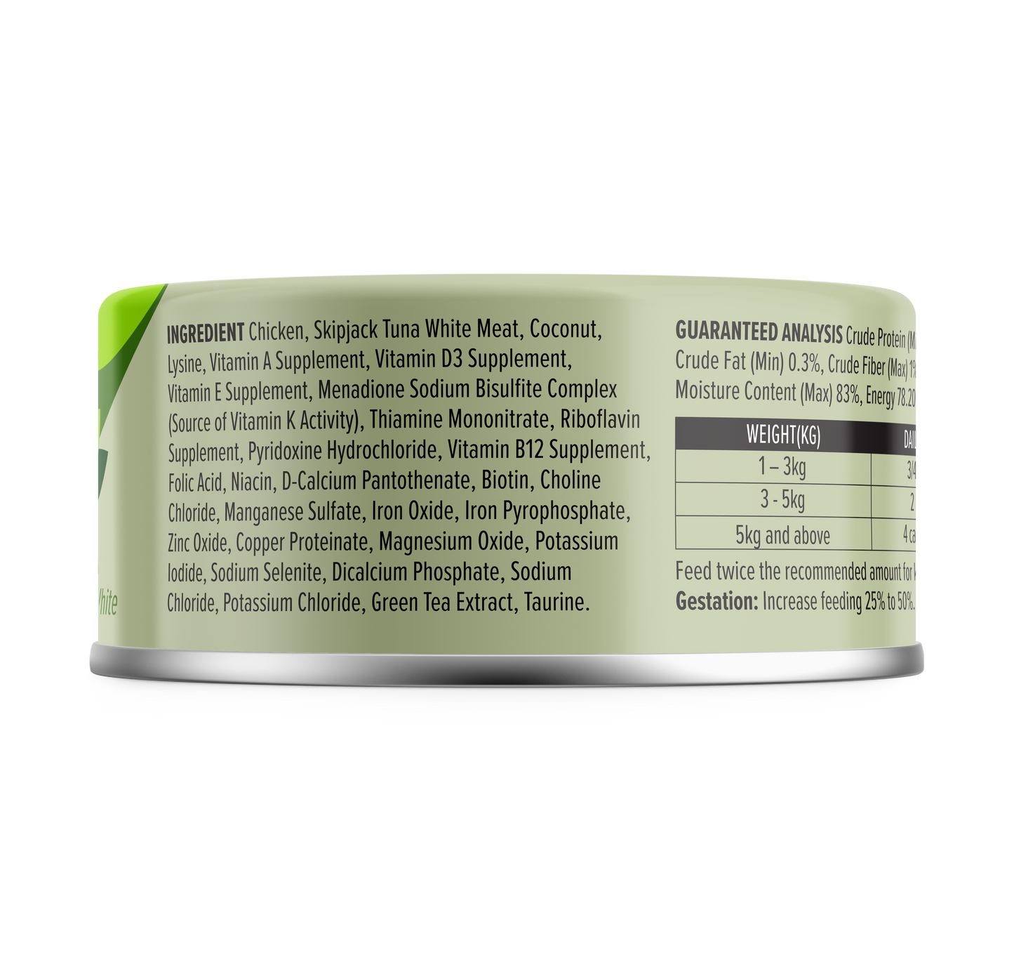 Nurture Pro Longevity Chicken & Skipjack Tuna Meat With Coconut 80g