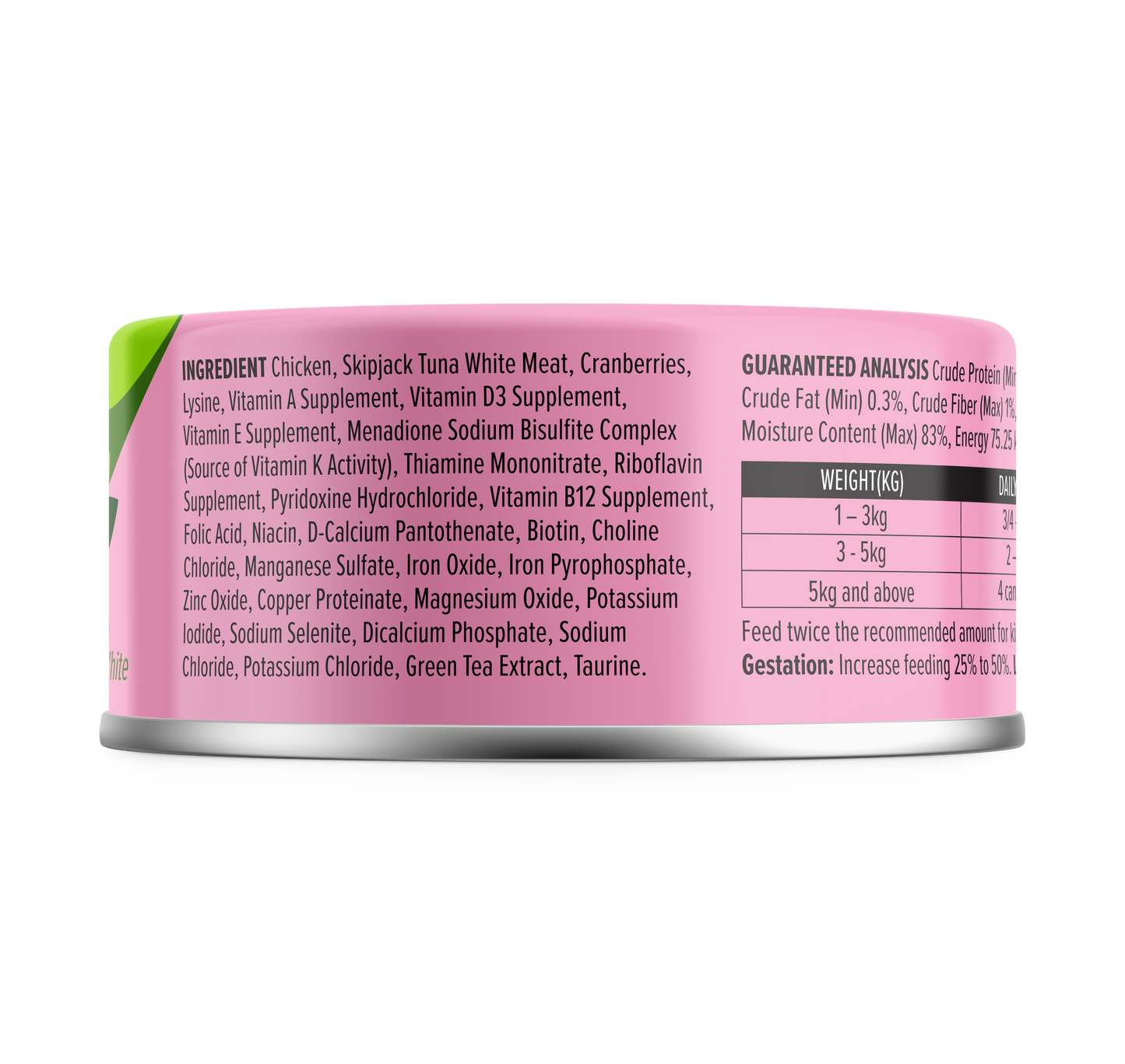 Nurture Pro Longevity Chicken & Skipjack Tuna Meat With Cranberries 80g