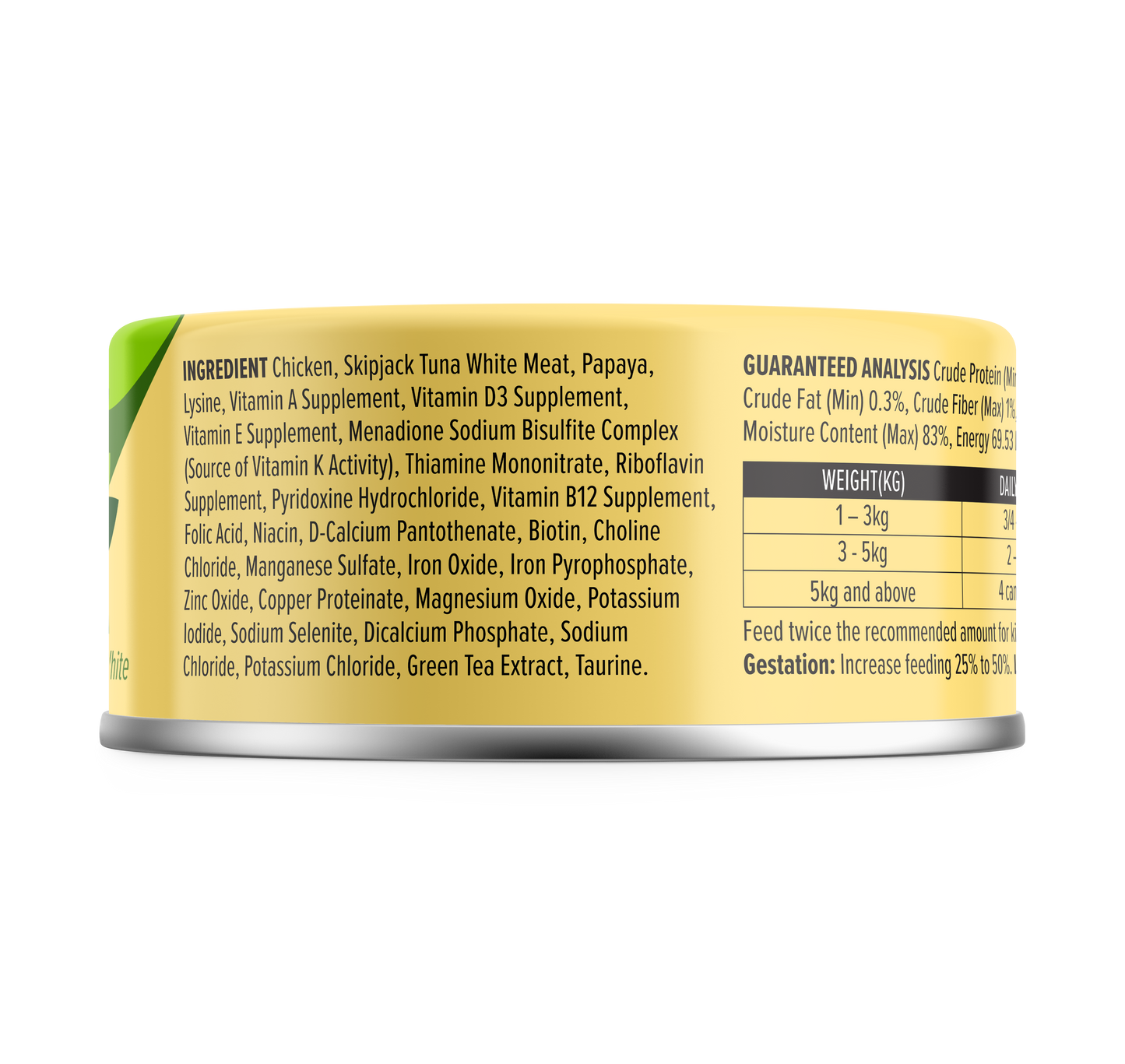 Nurture Pro Longevity Chicken & Skipjack Tuna Meat With Papaya 80g