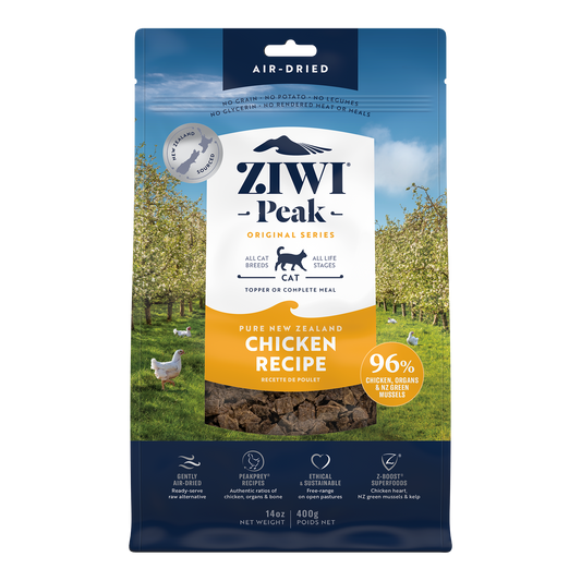 ZIWI Peak Air-Dried Chicken Cat Food 400g