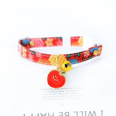 Apple of My Eye Cat Collar