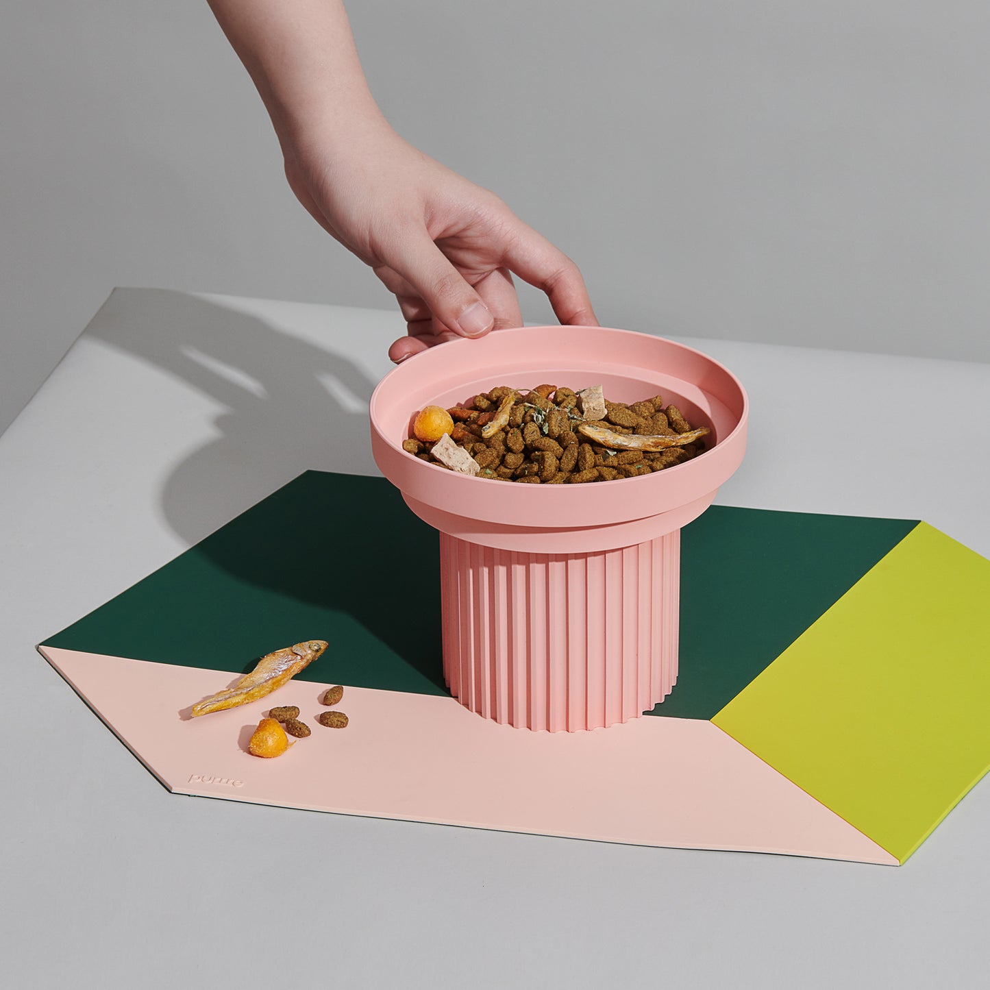 Purrre Feeding Mat - Power Green