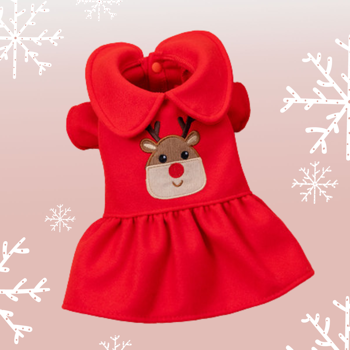 Cherry Reindeer Dress