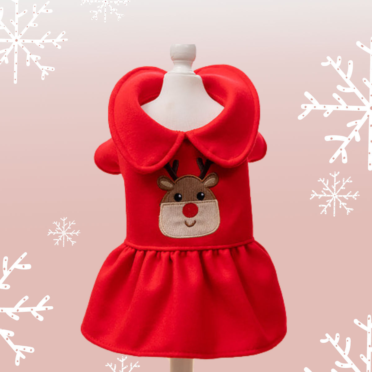 Cherry Reindeer Dress