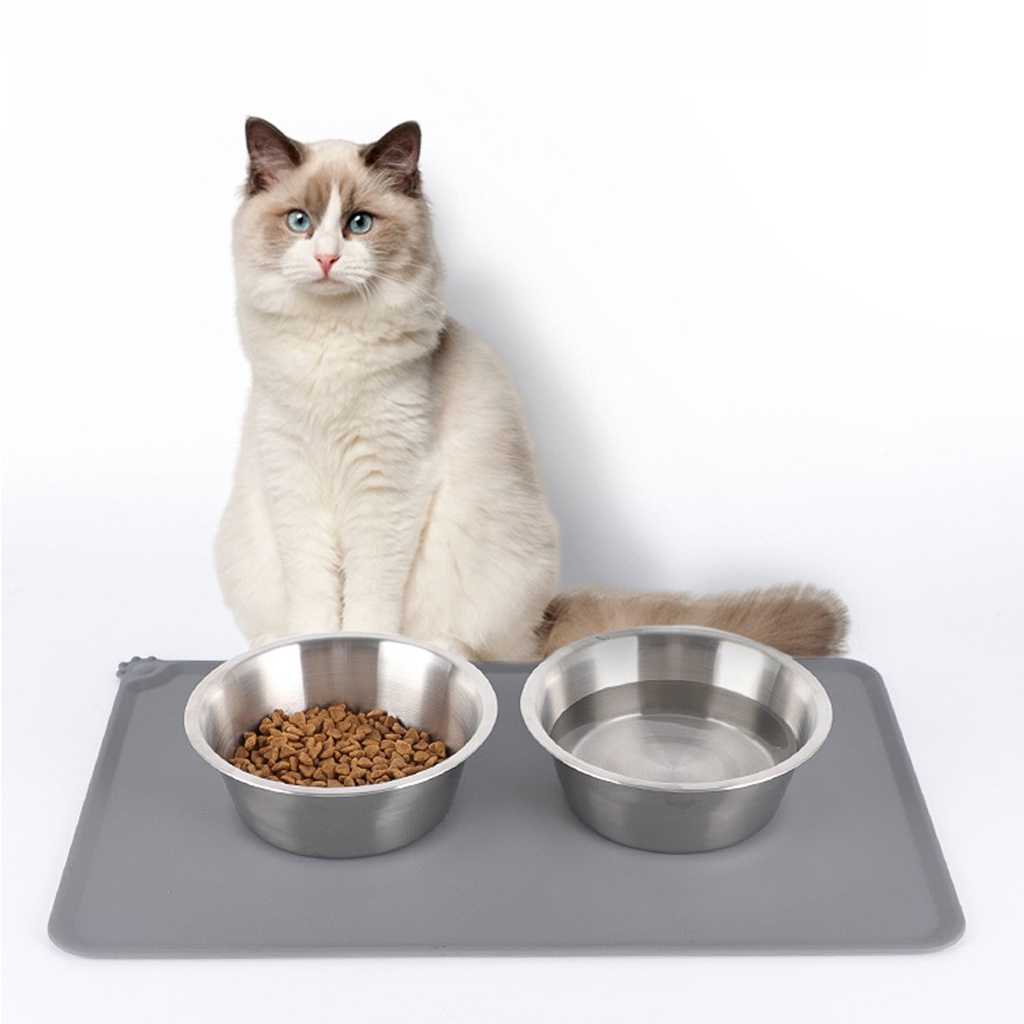 Classic Feeding Mat Dark Grey FOR THE CATTOS