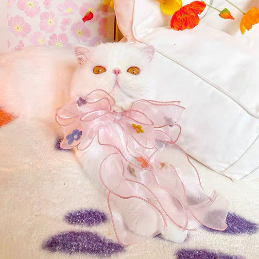 Fairy Bow Cat Collar