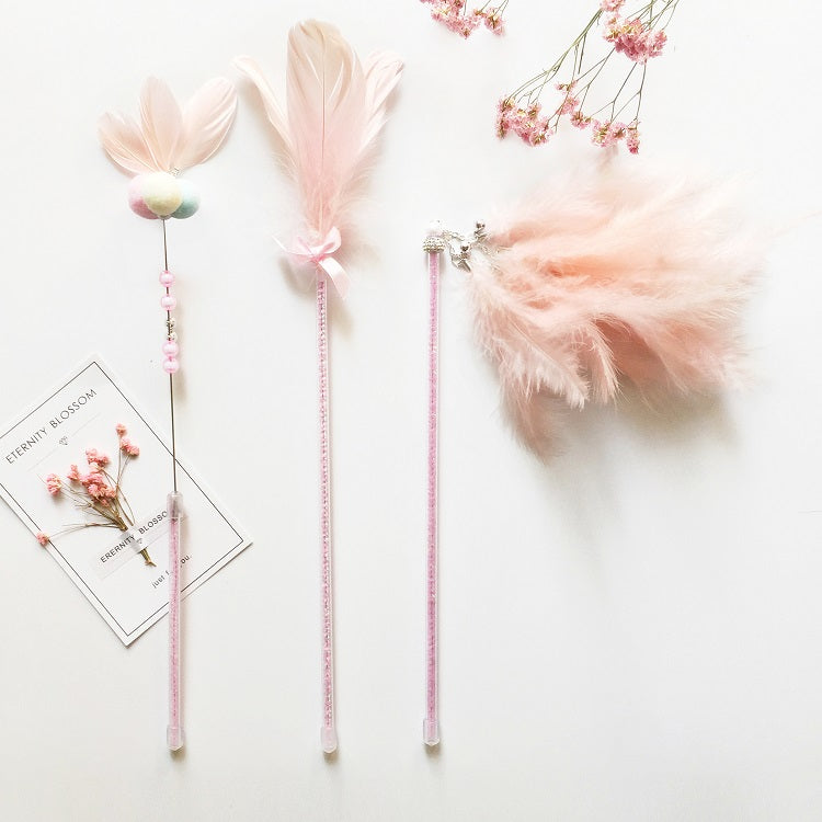 Fairytale Teaser Wands - Dusty Flamingo (3pc set)