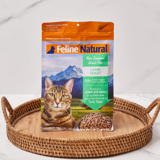 Feline Natural Freeze-Dried Lamb Feast 320g