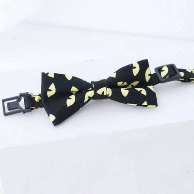 Catty Eyes Bow Collar