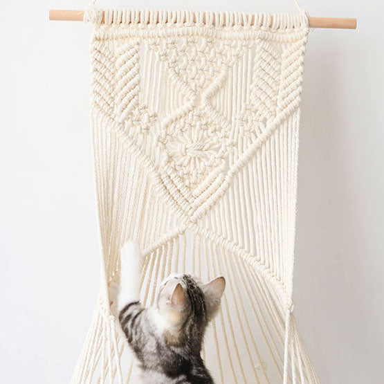 LaVida Wooven Cat Swing