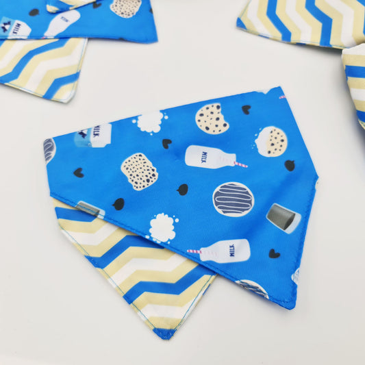 Milk & Cookies Reversible Bandana