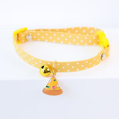 Crusty Pizza Cat Collar FOR THE CATTOS