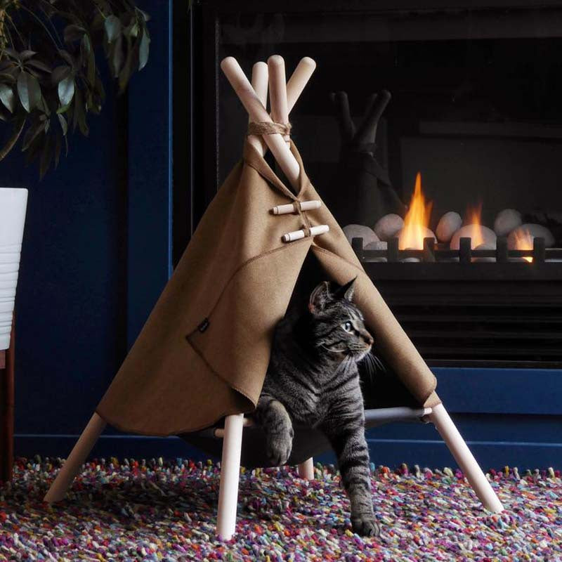 Rustic Cat Tent