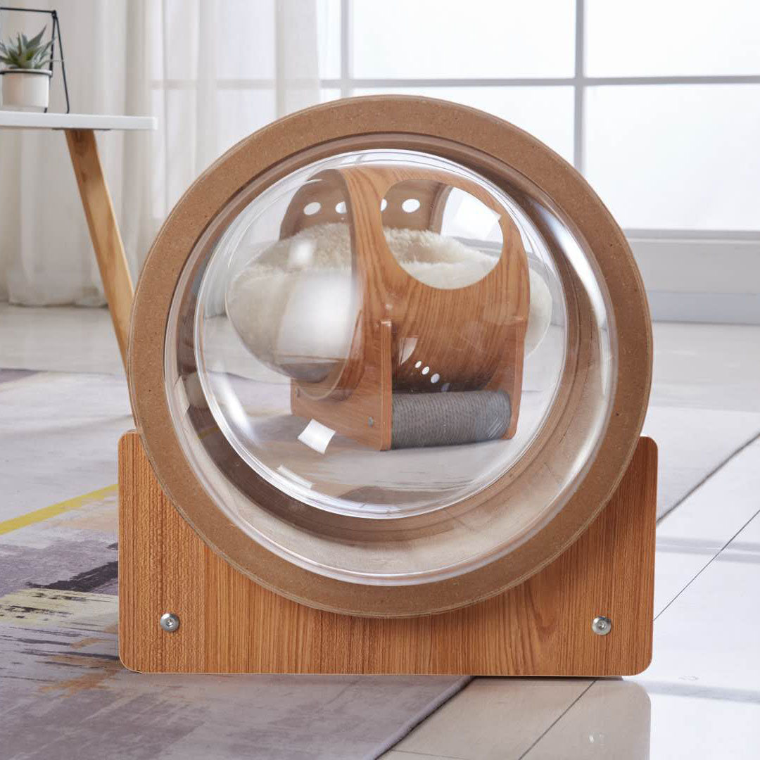 Space Capsule Cat House