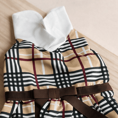 Purrberry Check Dress