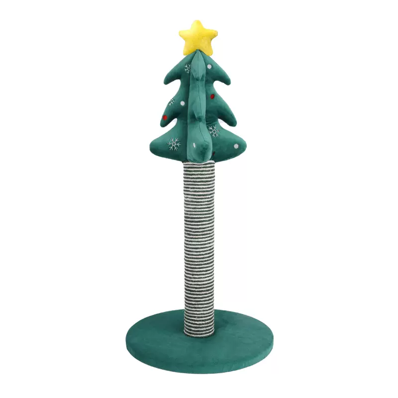 Christmas Tree Scratching Post (by ZeZe)