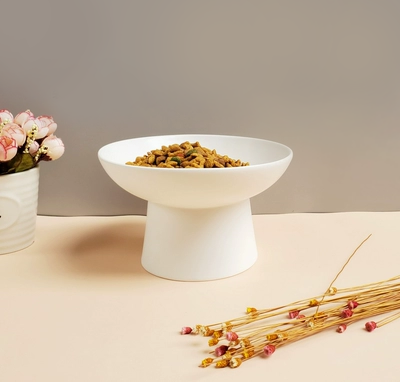 Lilou Ceramic Raised Bowl