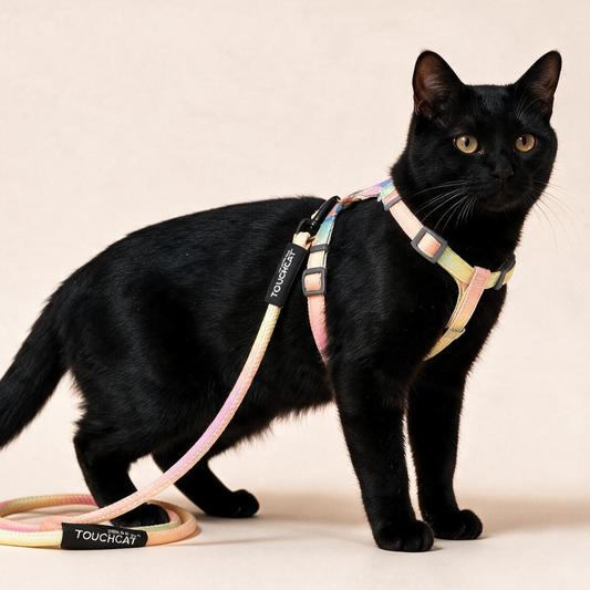 Ombré Cat Harness & Leash (by Touchcat)
