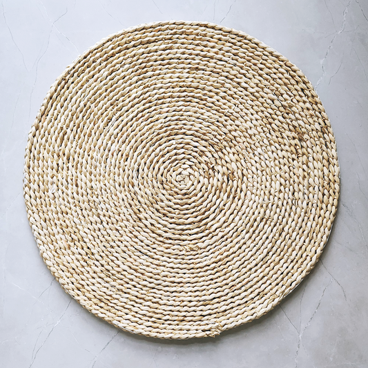 Round Rattan Mat