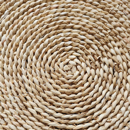 Round Rattan Mat