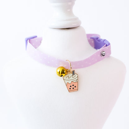 Boba Milk Tea Cat Collar