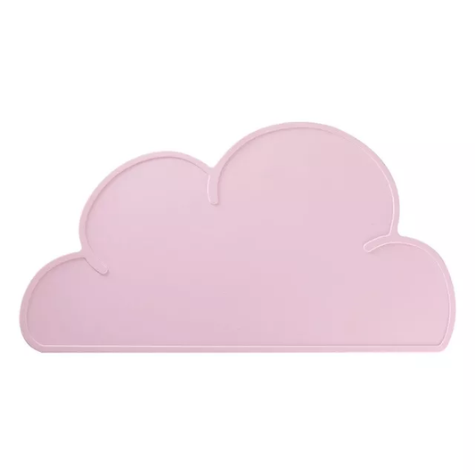 Cloud Feeding Mat - Baby Pink