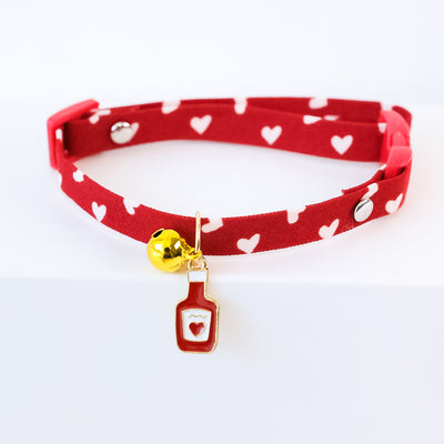 Tomato Ketchup Cat Collar