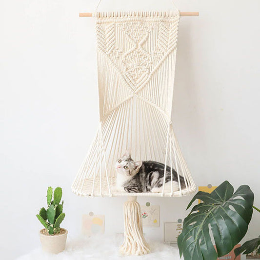 LaVida Wooven Cat Swing