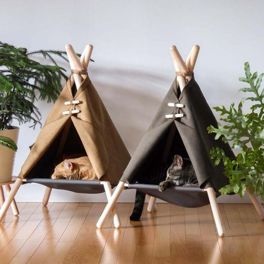 Rustic Cat Tent