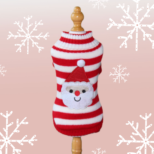 Striped Santa Sweater